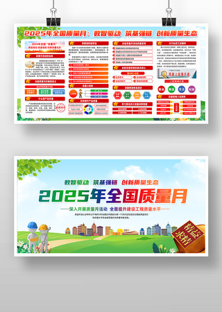 2025年全国质量月宣传栏 2025年全国质量月宣传栏