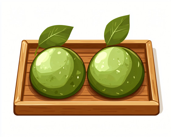 圆圆的青团 圆圆的青团