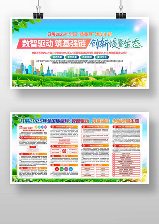 2025年全国质量月宣传展板 2025年全国质量月宣传展板