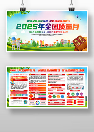 2025年全国质量月宣传栏 2025年全国质量月宣传栏