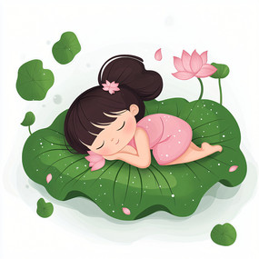 ��Ҷ�ϵ�Ů��