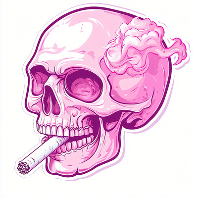 可怕骷髅头吸烟 可怕骷髅头吸烟