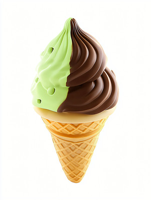 抹茶巧克力甜筒 抹茶巧克力甜筒