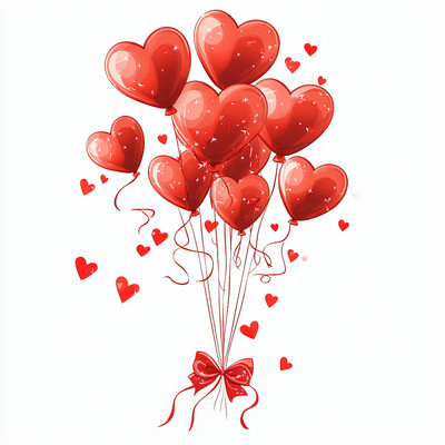 情人节气球 情人节气球