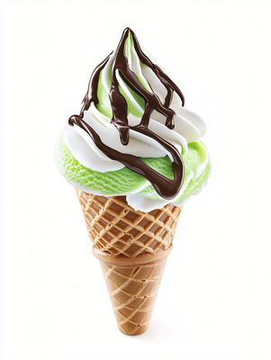 夏季抹茶冰淇淋 夏季抹茶冰淇淋