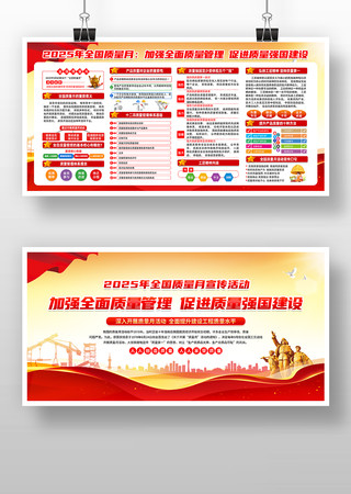 2025年全国质量月展板 2025年全国质量月展板