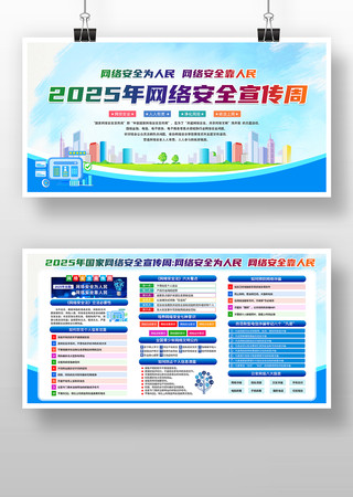 国家网络安全宣传周展板 国家网络安全宣传周展板