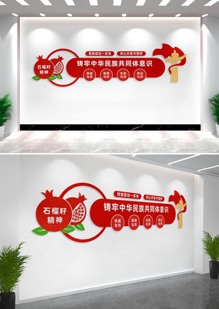 铸牢中华民族共同体意识民族团结文化墙 铸牢中华民族共同体意识民族团结文化墙