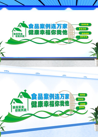 健康食堂标语文化墙