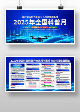 全国科普月展板 全国科普月展板