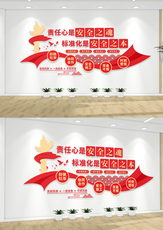 企业安全文化安全生产文化墙
