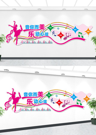 音乐室文化墙 音乐室文化墙