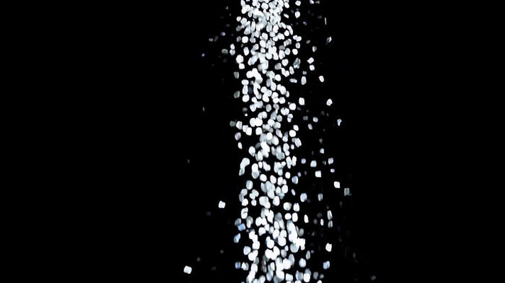 黑色背景闪烁粒子素材