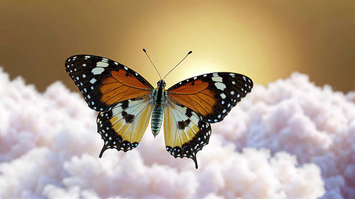 蝴蝶特写近景自然素材 蝴蝶特写近景自然素材