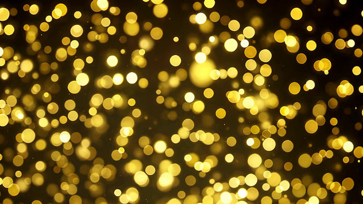 金色粒子光效背景素材 金色粒子光效背景素材