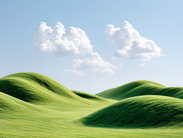 ƽԭ�ϵ�ɽ�ȷ羰��ԭ���ͼƬ JPG