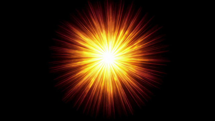 放射状粒子光效背景素材