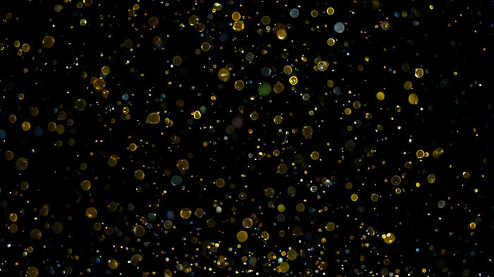 金色粒子背景素材