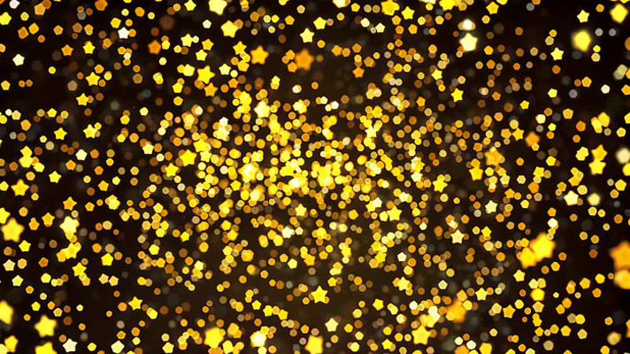 金色粒子背景特效素材 金色粒子背景特效素材