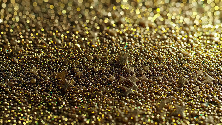 金色闪光颗粒背景素材