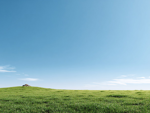 蓝天的草地风景草原风光图片 蓝天的草地风景草原风光图片
