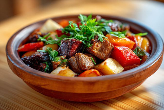 青菜炖牛肉食物中餐图片 青菜炖牛肉食物中餐图片