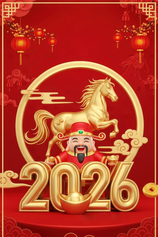 2026金马财神庆新年 2026金马财神庆新年