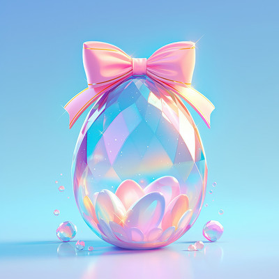 3D卡通梦幻水晶彩蛋 3D卡通梦幻水晶彩蛋
