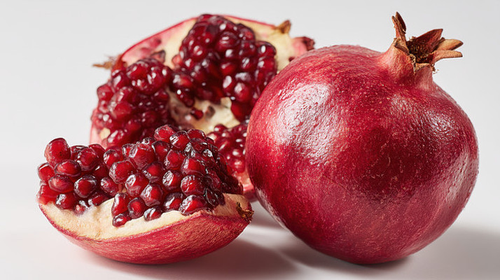 饱满多汁的红石榴 饱满多汁的红石榴
