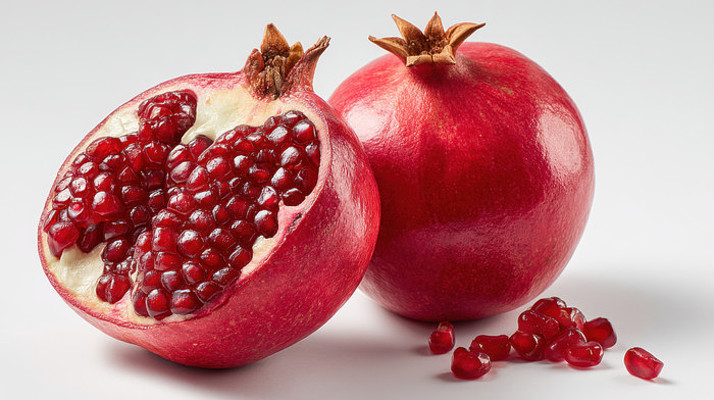 饱满多汁的红石榴 饱满多汁的红石榴