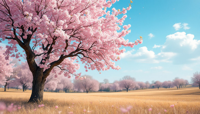 春日樱花浪漫绽放 春日樱花浪漫绽放