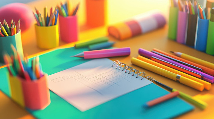 多彩的学习用品 多彩的学习用品