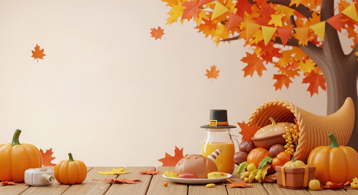 感恩节丰收的喜悦 感恩节丰收的喜悦