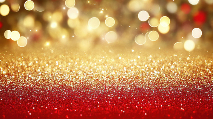 红金闪耀的节日背景素材 红金闪耀的节日背景素材