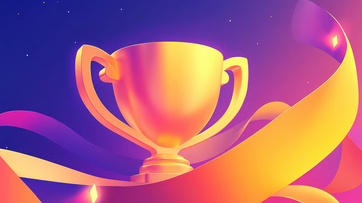 金色奖杯与加冕仪式 金色奖杯与加冕仪式