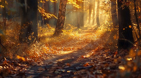 ��ɫ�����µ�ɭ�־�ɫ