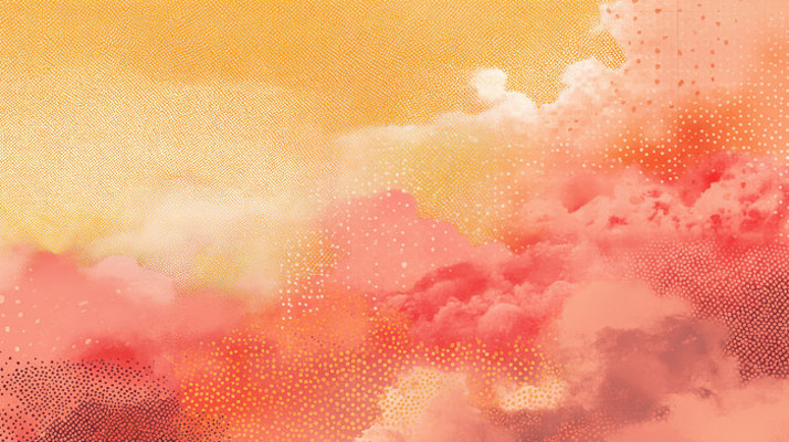 梦幻渐变色彩云朵背景图 梦幻渐变色彩云朵背景图