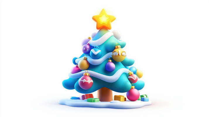 梦幻圣诞树装饰 梦幻圣诞树装饰