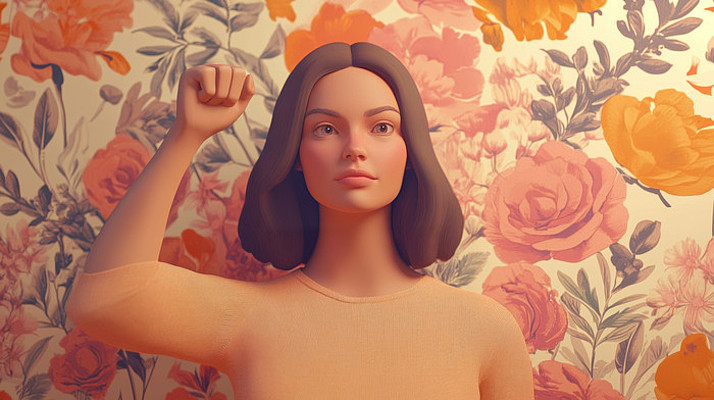 女性力量的绽放 女性力量的绽放