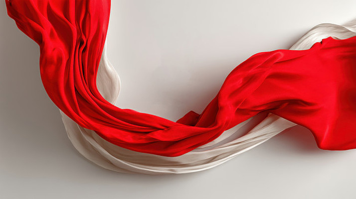 飘动的绸带背景 飘动的绸带背景