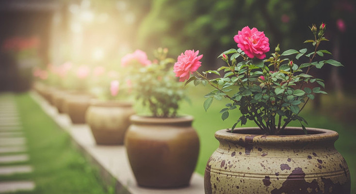 庭院里的花朵 庭院里的花朵