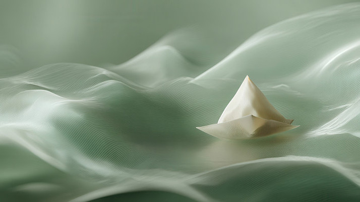 悬挂于竹叶下的粽子 悬挂于竹叶下的粽子