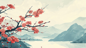 ʽ羰ͼ÷ɽˮ