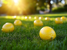 ɢ���ڲݵ��ϵ�����ˮ��ͼƬ