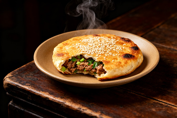 芝麻牛肉馅饼 芝麻牛肉馅饼