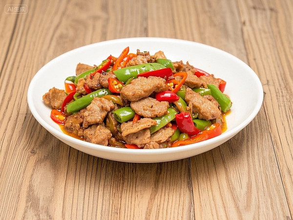 青椒炒肉片 青椒炒肉片