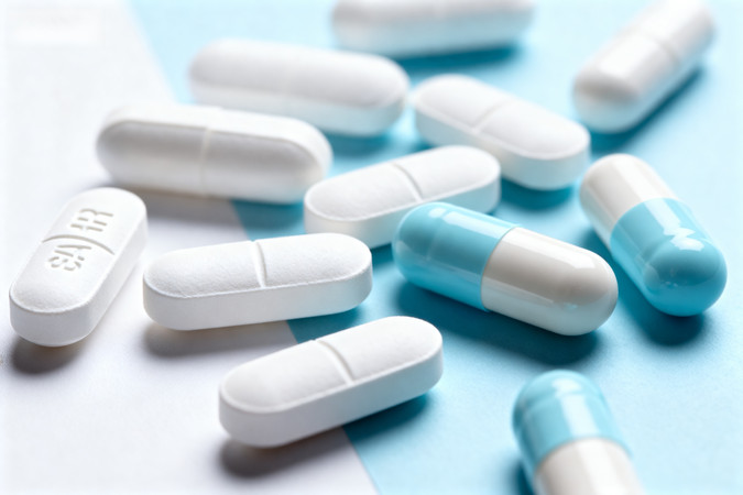 胶囊与药片的特写 胶囊与药片的特写