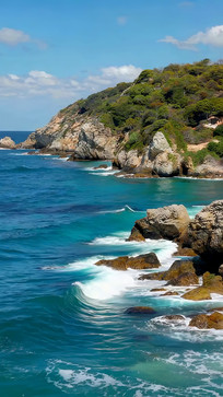 ������ʯ�뺣�˷羰