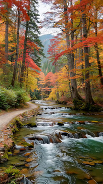 ����ɭ��Ϫ���羰