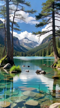 ɽ�����ɭ����Ȼ���